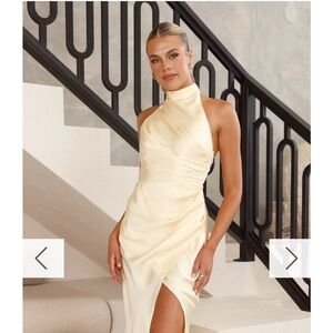 Billy J “Kendall Maxi Dress” Champagne